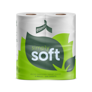 200 Sheet Toilet Roll, 36 Pack, 2 ply