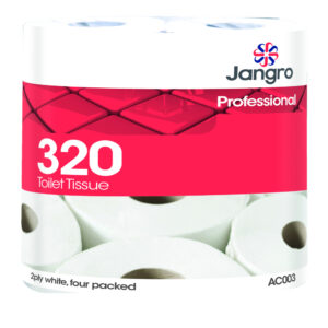 Jangro 320 Sheet 2 Ply Toilet Rolls